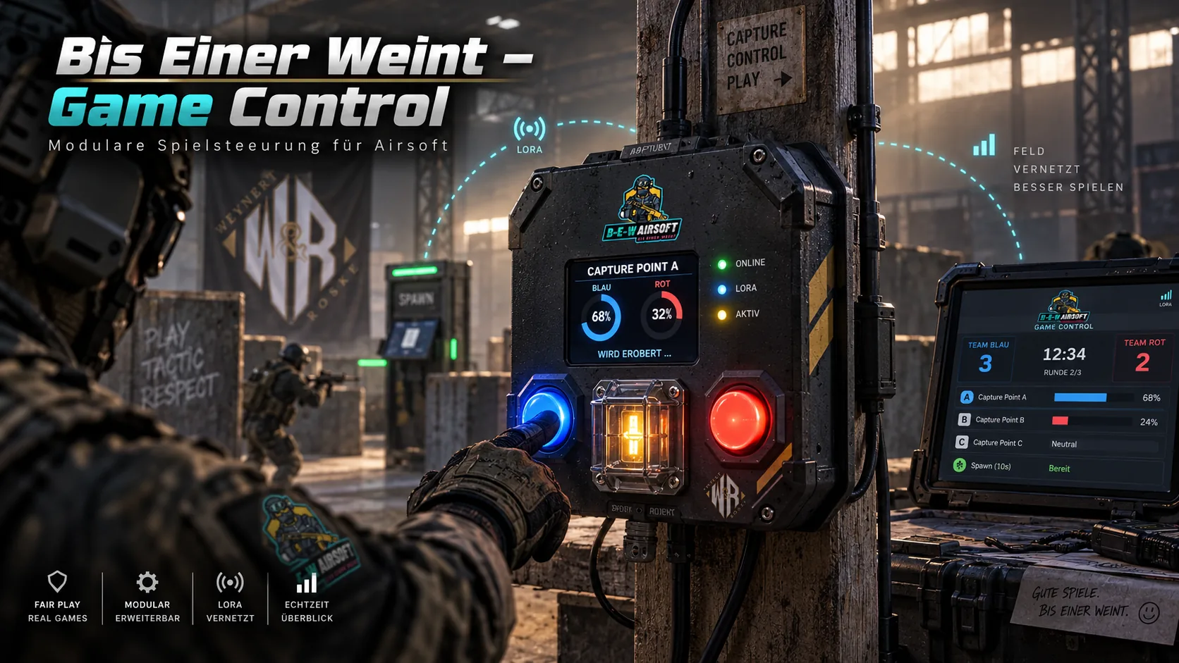 Bis Einer Weint Game Control Gesamtsystem